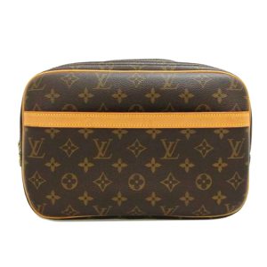 69617 1 Louis Vuitton Ellipse PM Monogram Canvas Handbag Brown