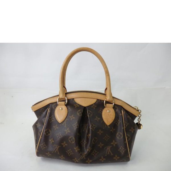 69650 2 Louis Vuitton Tivoli PM Monogram Handbag Brown