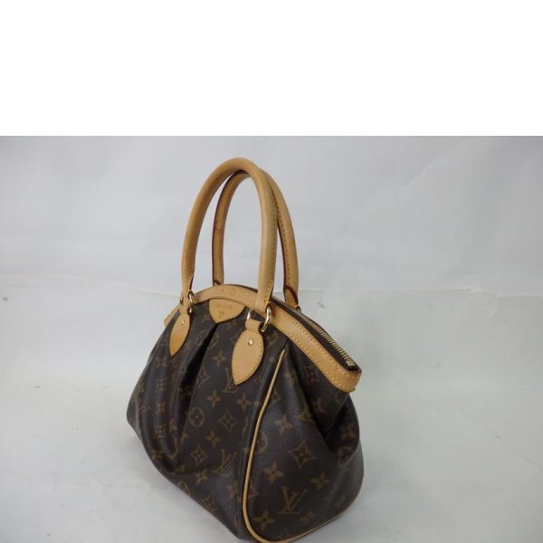 69650 3 Louis Vuitton Tivoli PM Monogram Handbag Brown