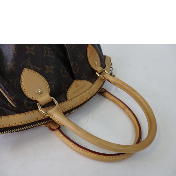 69650 5 Louis Vuitton Tivoli PM Monogram Handbag Brown