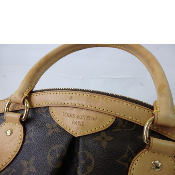 69650 6 Louis Vuitton Tivoli PM Monogram Handbag Brown