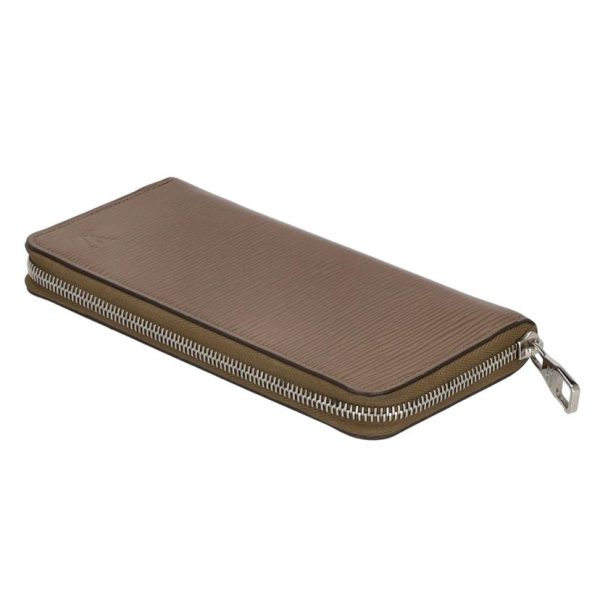 69677 3 Louis Vuitton Zippy Wallet Vertical Epi Wallet Taupe