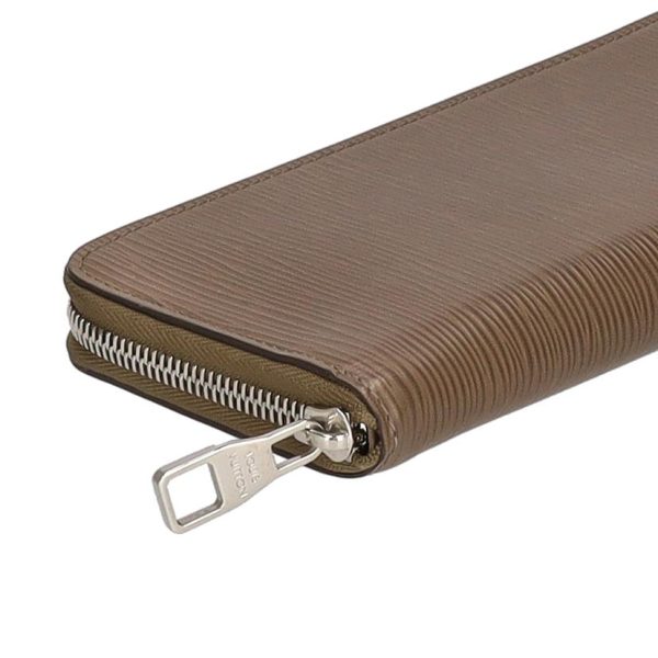 69677 4 Louis Vuitton Zippy Wallet Vertical Epi Wallet Taupe