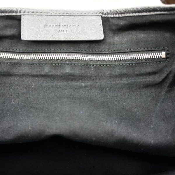 69694 8 Balenciaga Navy Cabas Tote Bag Gray