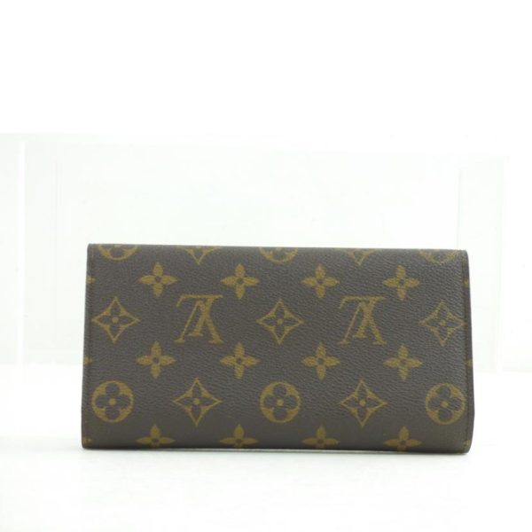 69736 2 Louis Vuitton Porto Tresor International Monogram Wallet Brown