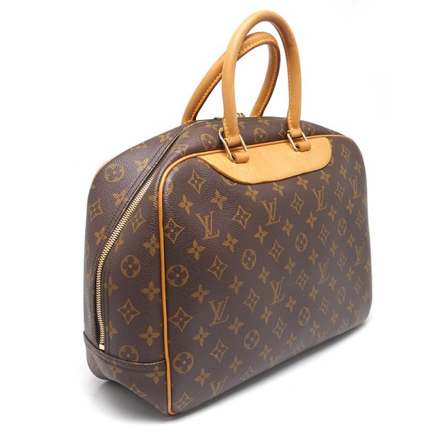 6h0010 2 Louis Vuitton LV Deauville M47270 Monogram Handbag