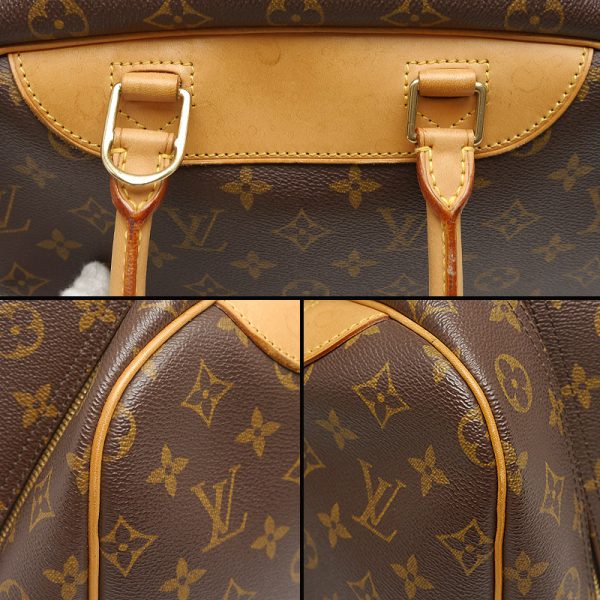 6h0010 5 Louis Vuitton LV Deauville M47270 Monogram Handbag