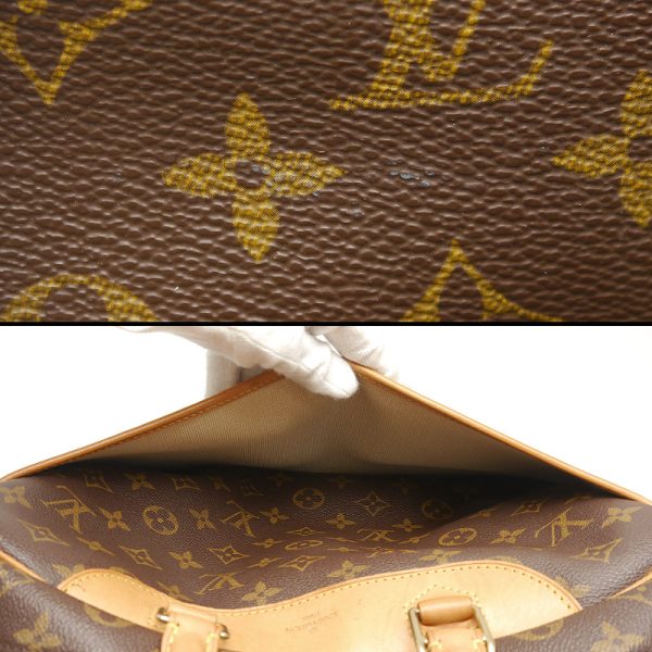 6h0010 6 Louis Vuitton LV Deauville M47270 Monogram Handbag