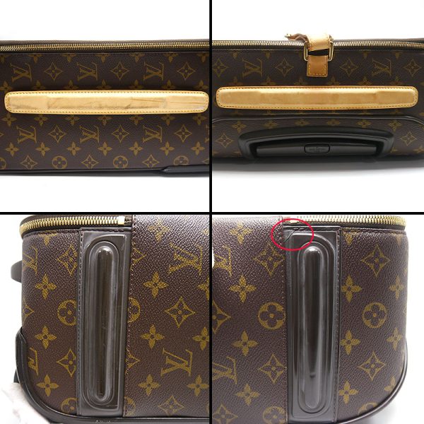 6h0036 5 Louis Vuitton LV Monogram Pegas 50 Carry Case Suitcase