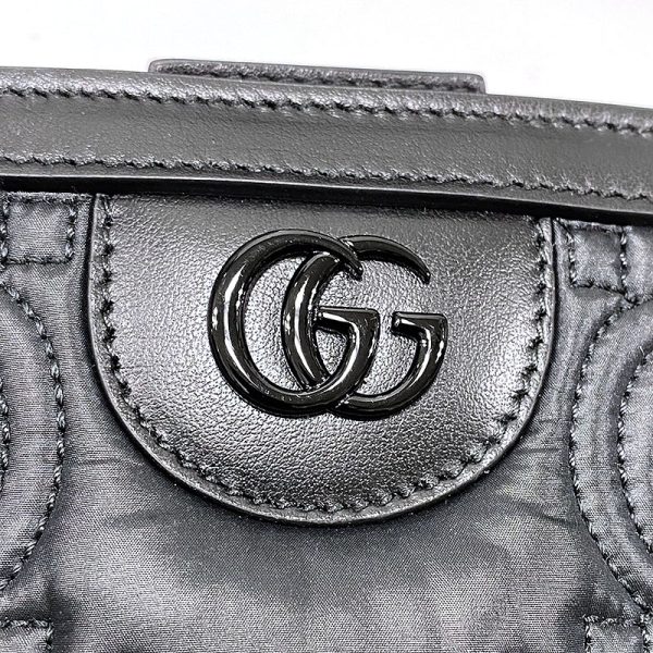 6h0064 8 GUCCI GG Matelasse medium tote bag black