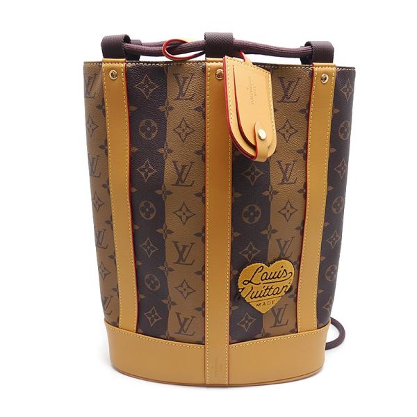 6h0073 1 Louis Vuitton LV Messenger Monogram Stripe NIGO Shoulder Bag