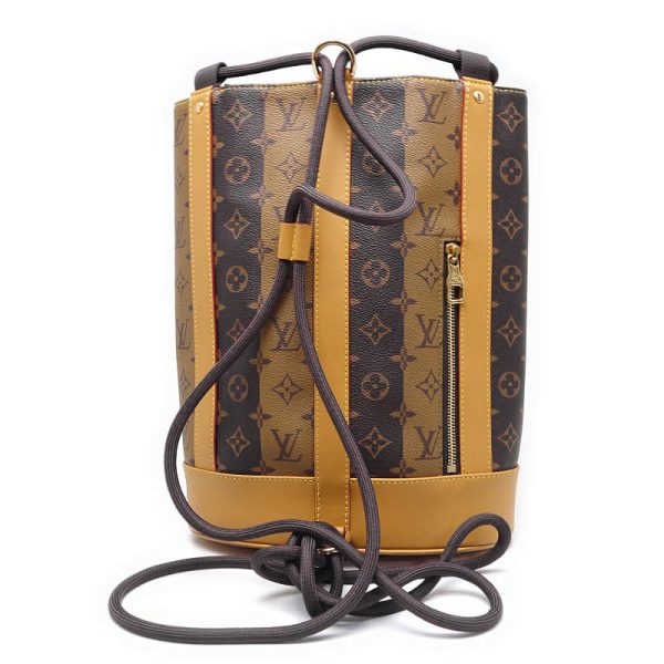 6h0073 2 Louis Vuitton LV Messenger Monogram Stripe NIGO Shoulder Bag