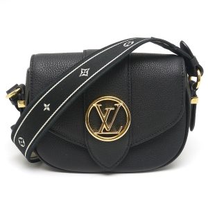 6h0202 1 Saint Laurent Lou Camera Bag Shoulder Bag Black