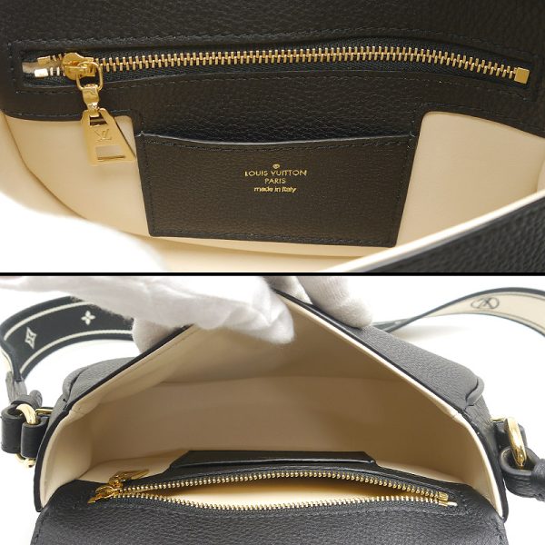 6h0202 6 Louis Vuitton LV Pont Neuf Soft PM M58727 Shoulder bag black