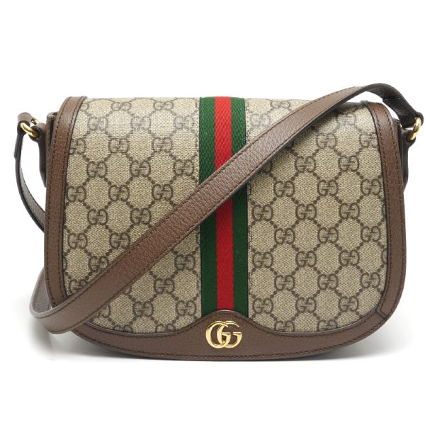 6h0229 1 GUCCI Ophidia Shoulder Bag GG Supreme Crossbody