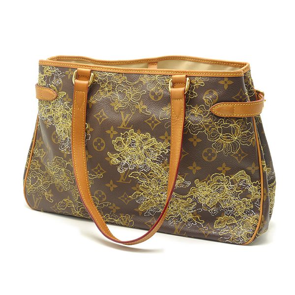 6h0315 2 Louis Vuitton LV Batignolles Danthelle embroidery Shoulder bag