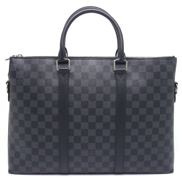 6h0439 1 Louis Vuitton LV Anton Damier Graphite Briefcase bag