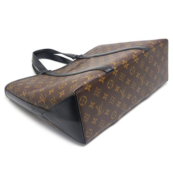 6h0515 3 Louis Vuitton LV Weekend Tote PM Macassar 2WAY