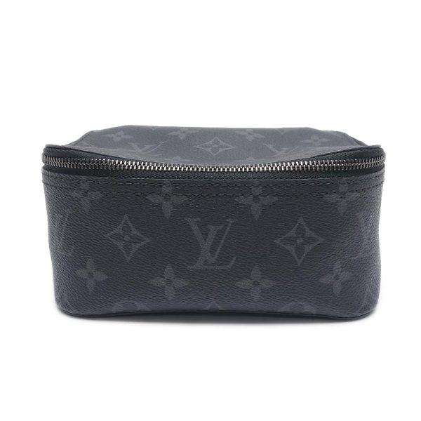 6sh0039 1 Louis Vuitton LV Languemont PM M44697 Monogram Eclipse pouch