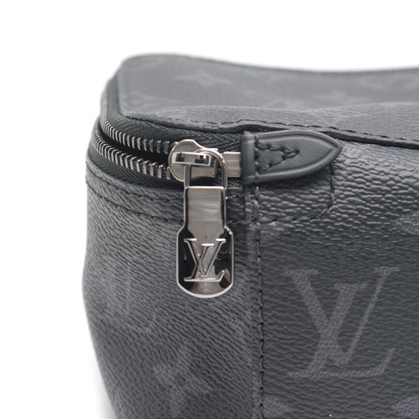 6sh0039 5 Louis Vuitton LV Languemont PM M44697 Monogram Eclipse pouch