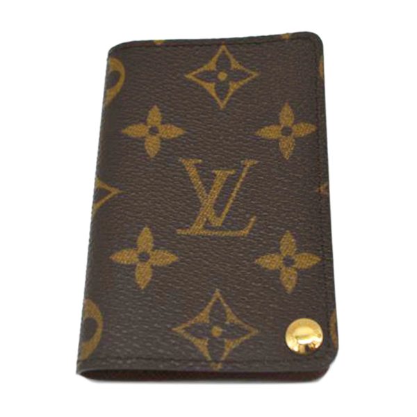 70038 1 Louis Vuitton Porte Carte Credit Pression Monogram Wallet