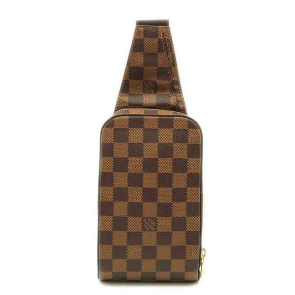 70052 1 Louis Vuitton Jeronimos Damier Bag Ebene