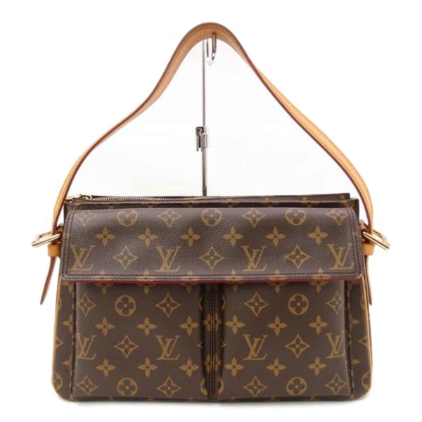 70053 1 Louis Vuitton Viva Citè GM Monogram Bag Brown