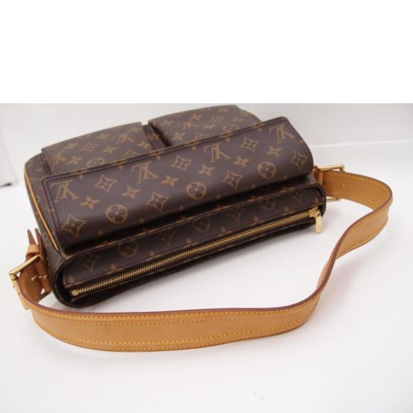 70053 4 Louis Vuitton Viva Citè GM Monogram Bag Brown