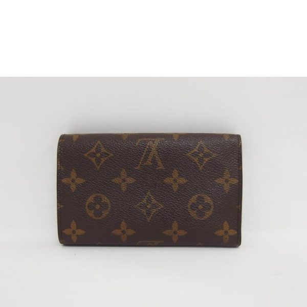 70164 2 Louis Vuitton Tresor Wallet Monogram Brown