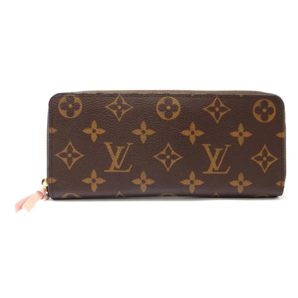 70310 1 Louis Vuitton Clemence Wallet Rose Ballerine