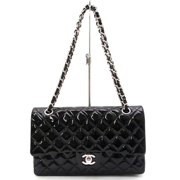 70346 1 Chanel Matelasse Flap Chain Shoulder Black