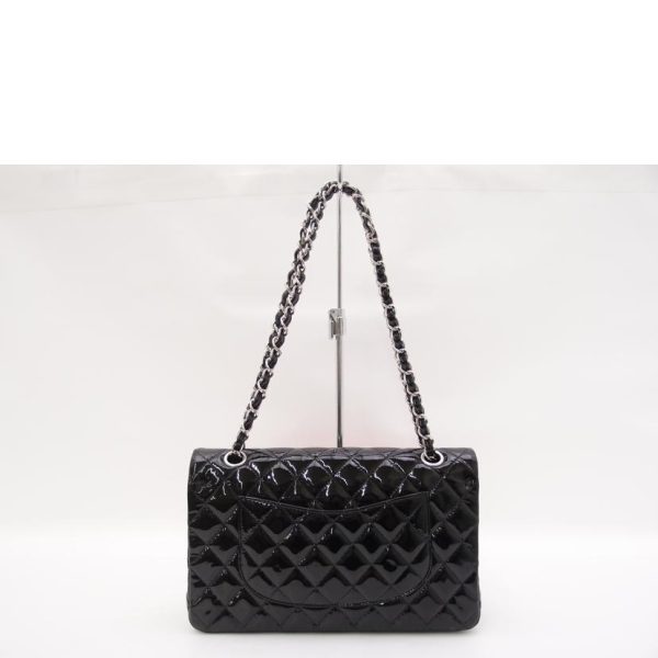 70346 2 Chanel Matelasse Flap Chain Shoulder Black