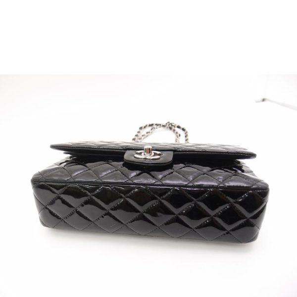 70346 3 Chanel Matelasse Flap Chain Shoulder Black