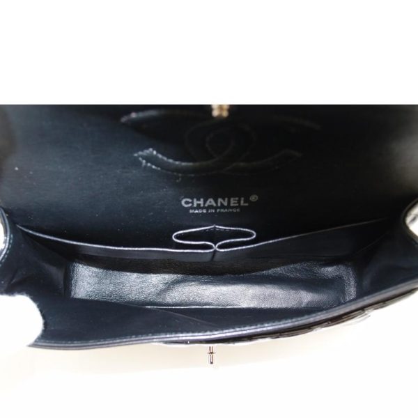 70346 5 Chanel Matelasse Flap Chain Shoulder Black