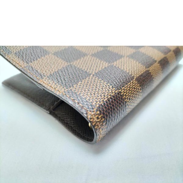 70373 7 LOUIS VUITTON Agenda PM Damier Brown