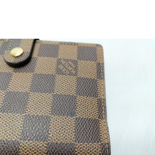 70373 8 LOUIS VUITTON Agenda PM Damier Brown