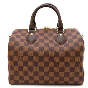 70377 1 Louis Vuitton Speedy Bandouliere 18 Damier Pop Handbag Brown