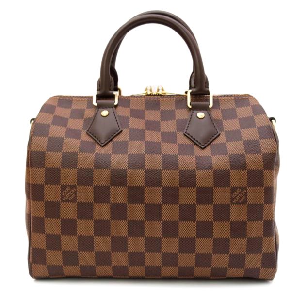 70377 1 Louis Vuitton Speedy Bandouliere 25 Damier Ebene