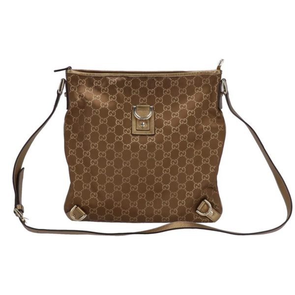 70412 1 Gucci GG Canvas Prince Tote Bag Brown