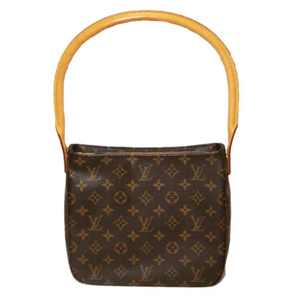 70436 1 Louis Vuitton Looping MM Monogram Bag Brown