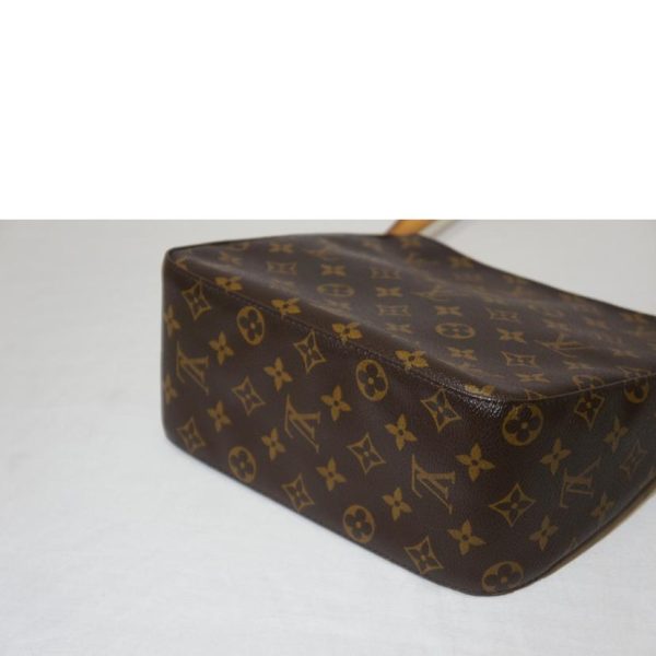 70436 3 Louis Vuitton Looping MM Monogram Bag Brown