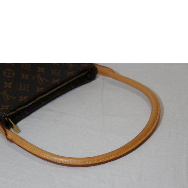 70436 4 Louis Vuitton Looping MM Monogram Bag Brown