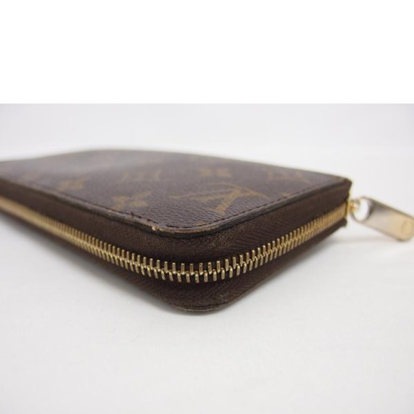 70441 10 Louis Vuitton Round Zipper Long Wallet Monogram Wallet Brown