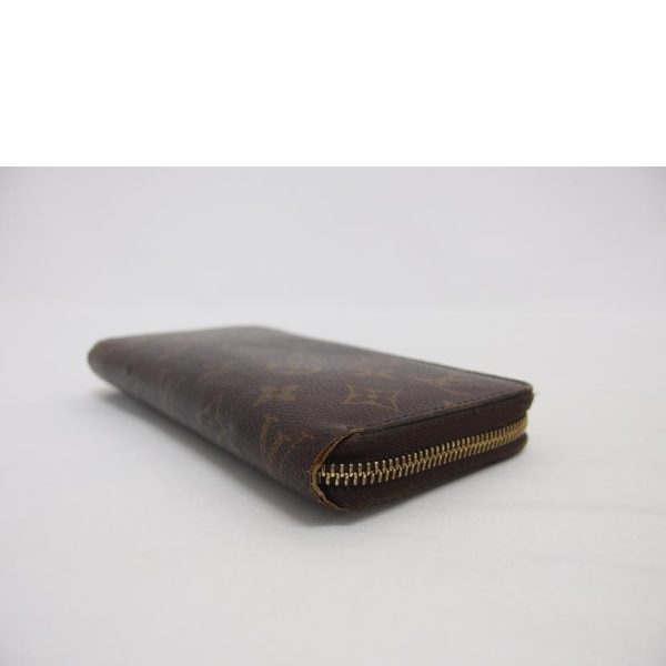 70441 3 Louis Vuitton Round Zipper Long Wallet Monogram Wallet Brown