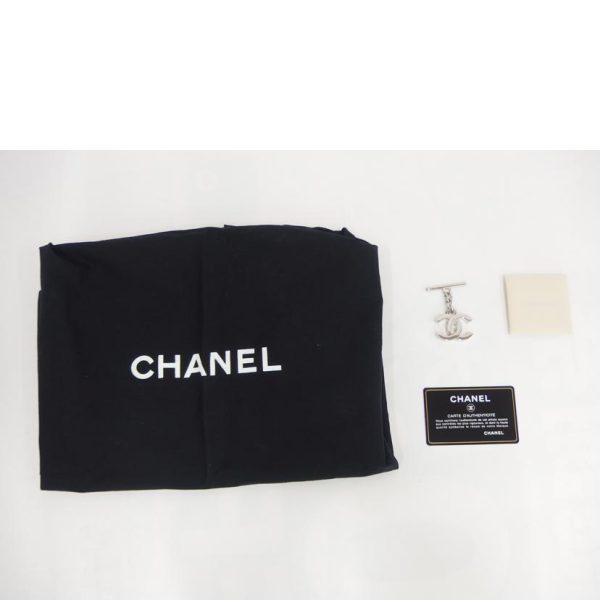 70491 6 CHANEL Paris Biarritz MM Tote Bag Black