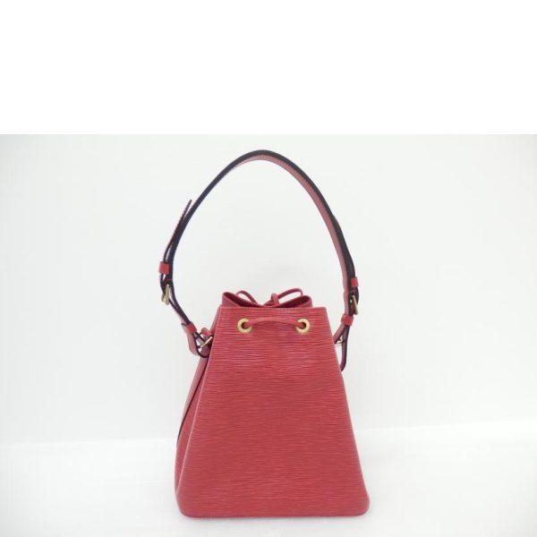 70559 2 Louis Vuitton Petit Noe Bucket Bag Epi Castilian Red