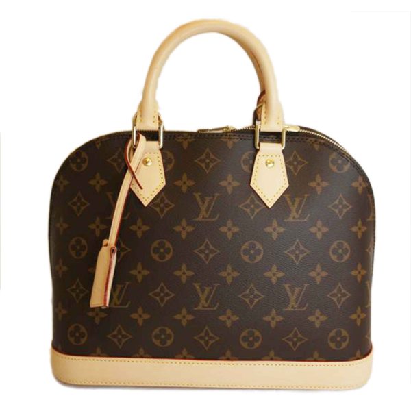 70607 1 Louis Vuitton Alma PM Bag Brown