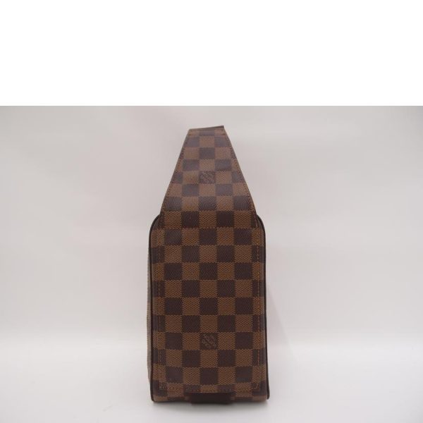 70613 2 Louis Vuitton Jeronimos Body Bag Damier Ebene Brown