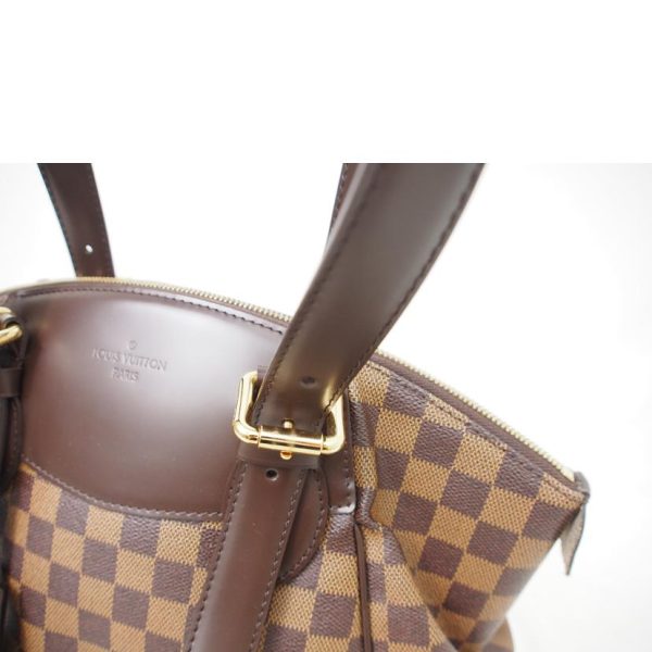 70628 6 Louis Vuitton Verona Damier Bag Brown