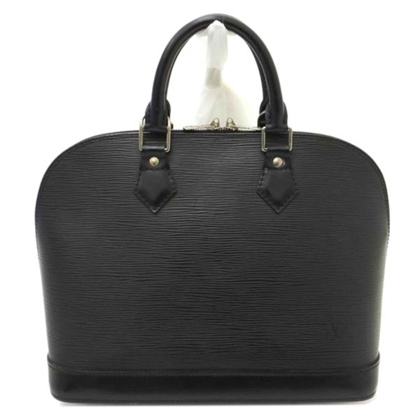 70645 1 Louis Vuitton Alma Epi Leather Bag Noir